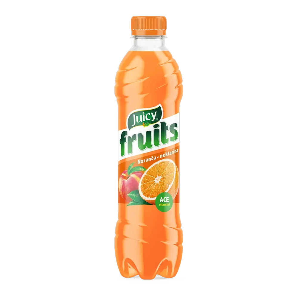 Juicy Fruits, Portokall & Nektarinë, 0,5 L